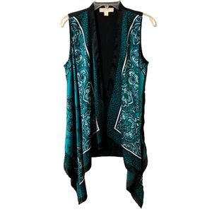 Michael Kors Drapey/Long Vest - Small/Medium